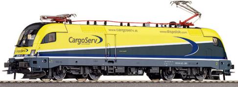 Electric locomotive ES 64 U2 Taurus of &quot;CargoServ&quot;<br /><a href='images/pictures/Roco/63821.jpg' target='_blank'>Full size image</a>